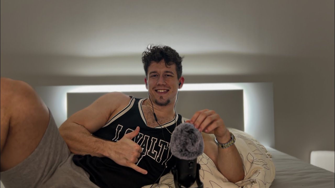 Boyfriend comforts You after a long day ASMR (male whispered ramble)