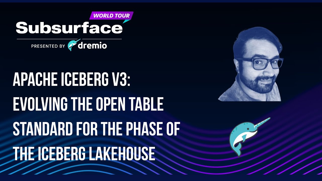 Apache Iceberg v3 - Evolving the Open Table Standard for the Phase of the Iceberg Lakehouse