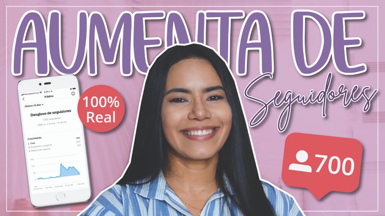 🔝 CÓMO CRECER EN INSTAGRAM MÁS DE 700 SEGUIDORES POR MES PARA TU NEGOCIO - Lore Guzmán