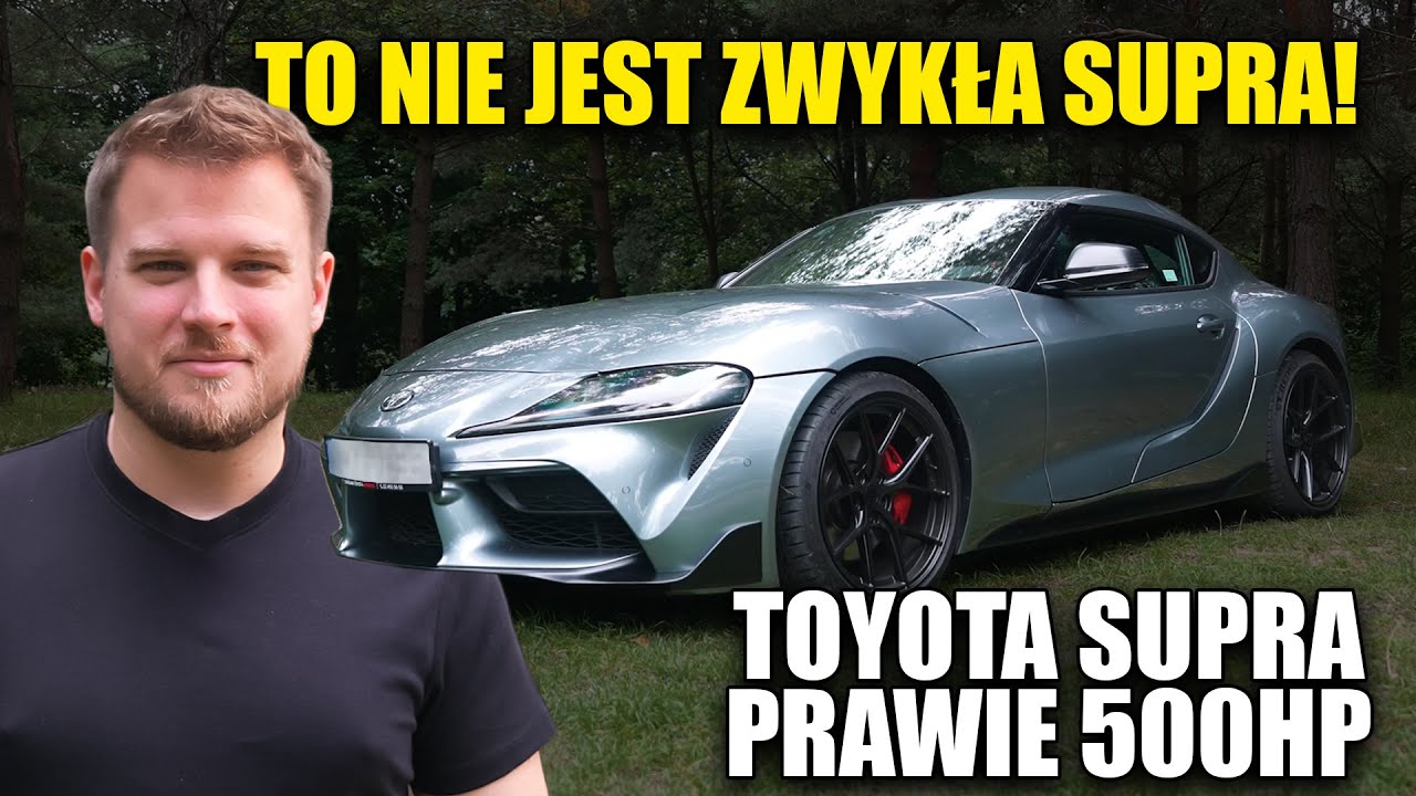 Toyota Supra po TUNINGU! PRAWIE 500 KONI! | Test Famous Petrolhead