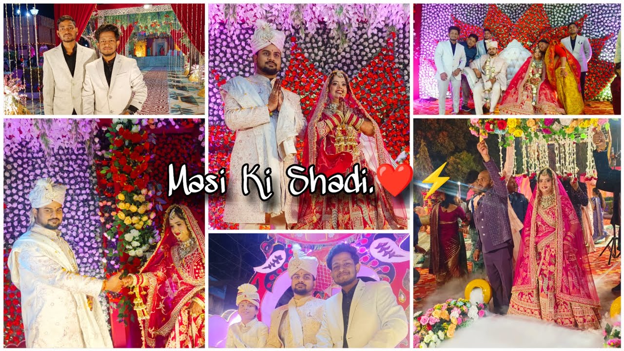 Masi ki Shadi full Vlog ❤️ || Gaurav Barnwal !| #palakrahul❤️ #gauravbarnwal #weddingtime 
