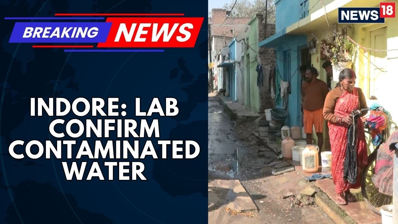 Indore Water Tragedy | Leak Found In The Main Water Supply Pipeline In Bhagirathpura | News18