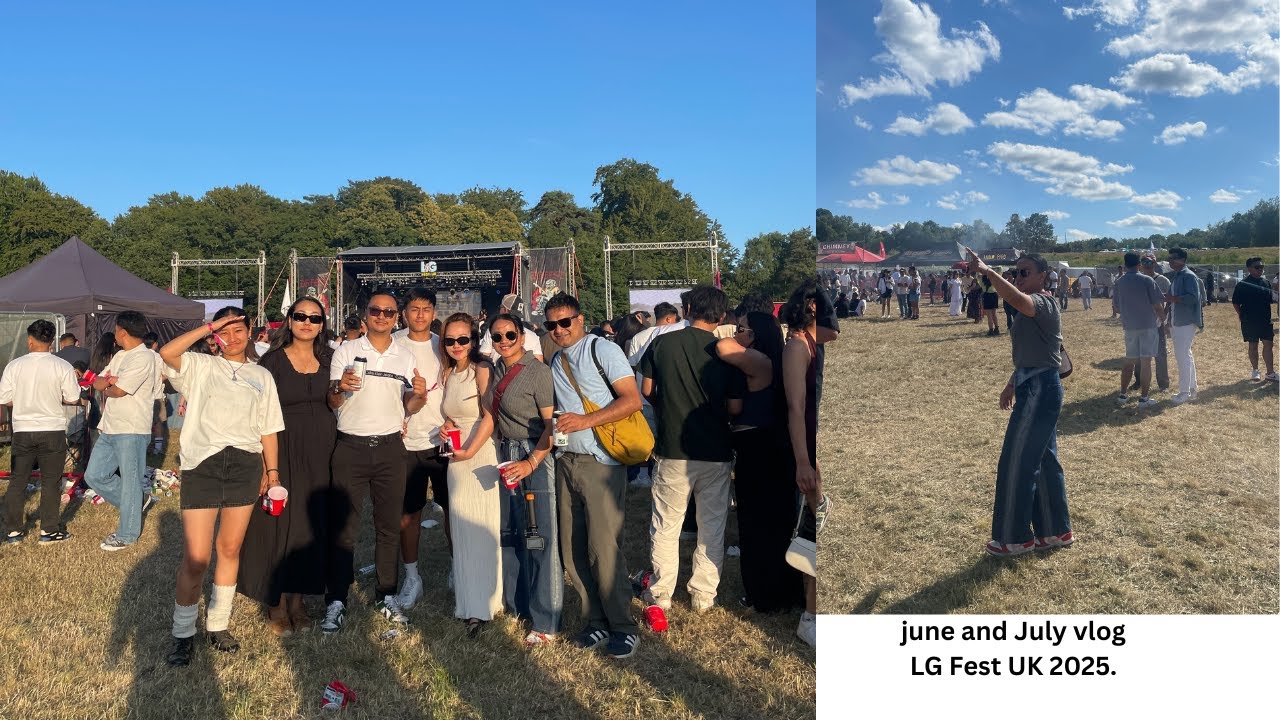 ИЮНЬ И ИЮЛЬ VLOG/LG FEST ВЕЛИКОБРИТАНИЯ 2025