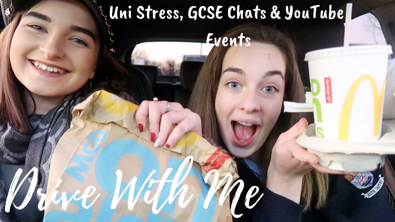 Drive With Me Ft. My Sister - Uni Stress, GCSE Chats & YouTube Events | Beauticole