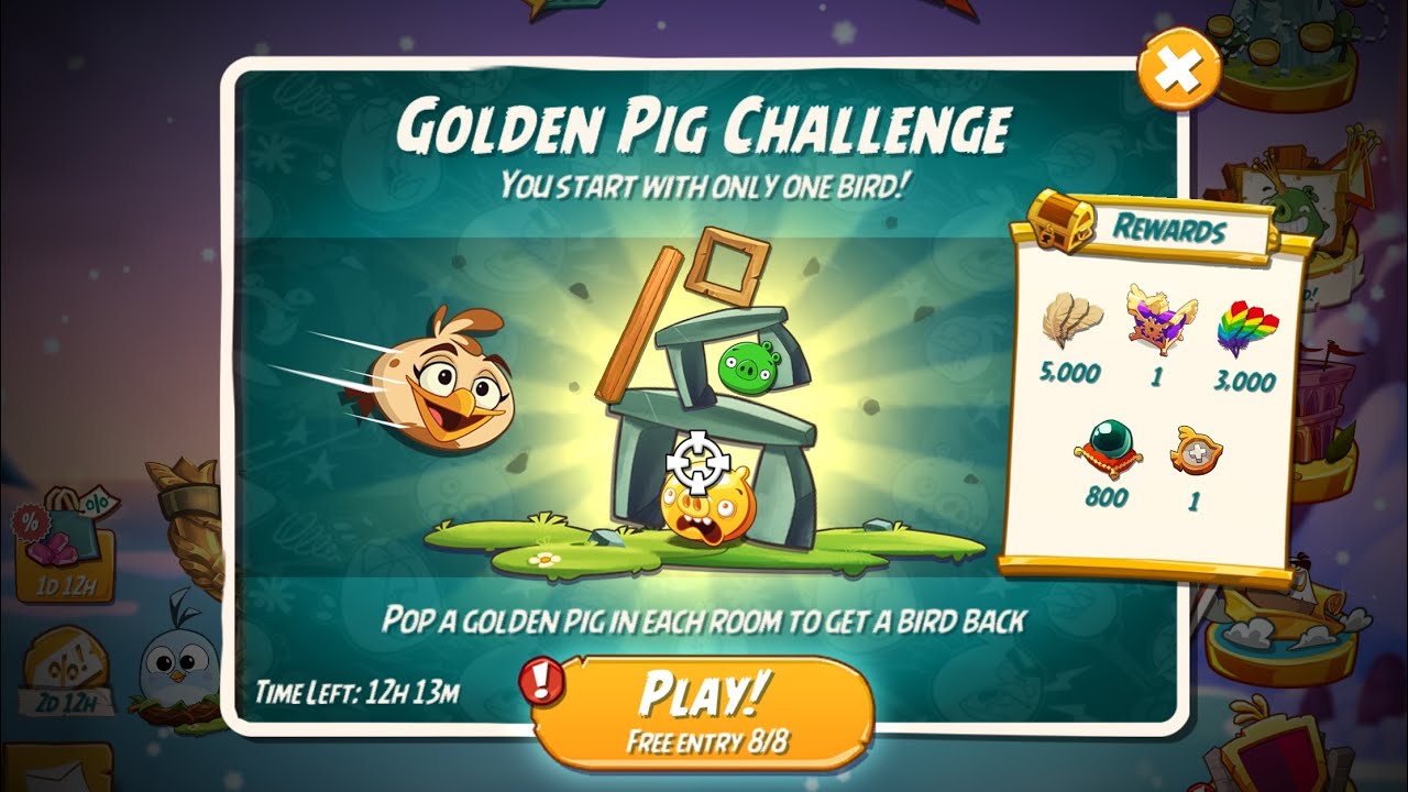 Golden Pig Challenge with Melody - Angry Birds 2