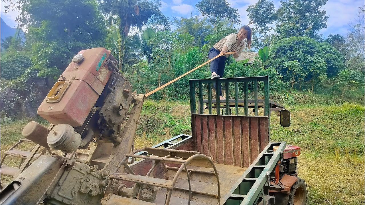 Peasant girl, my daily job