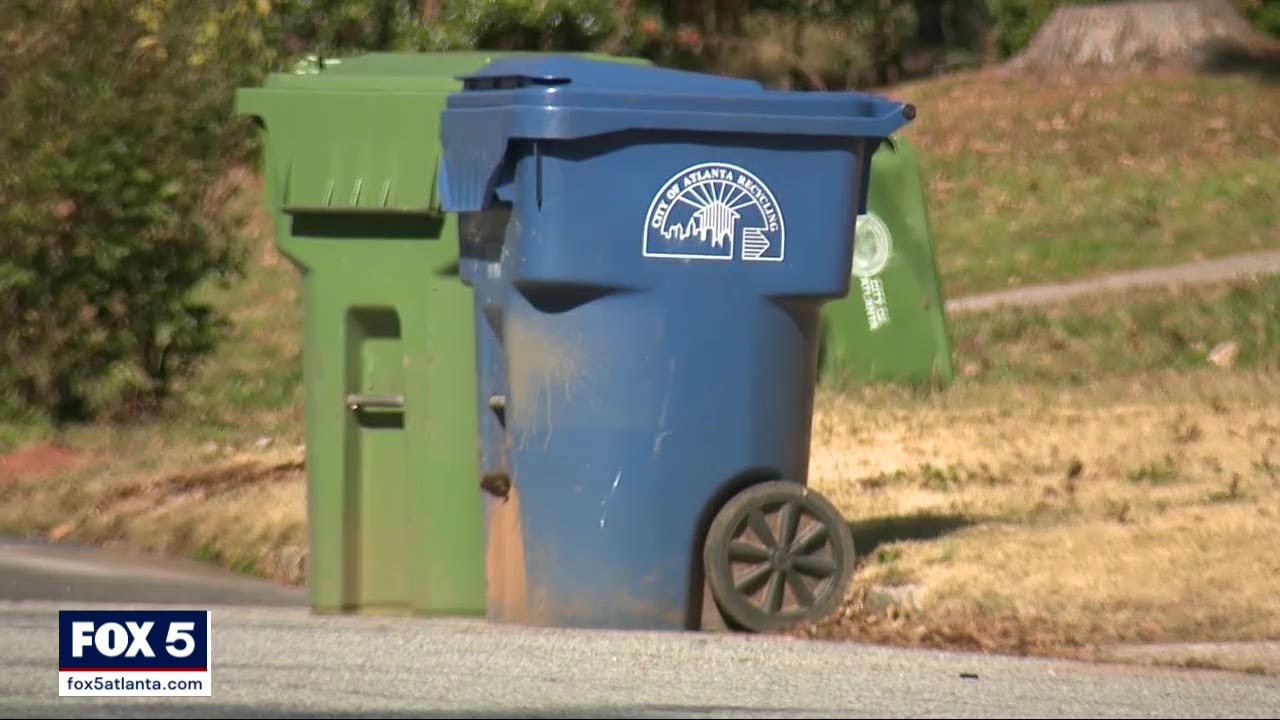 Trash service reduction in the City of Atlanta