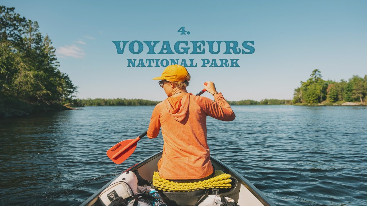 Наш первый поход на каноэ | Национальный парк Вояжёрс