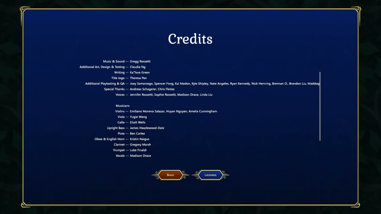 Beyond the Grove (Credits) (Windows)