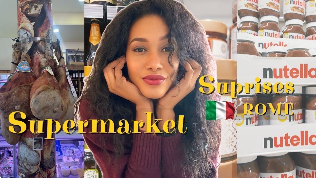 Supermarket Surprises in Rome 🇮🇹 | Call me Cousin Vlogs