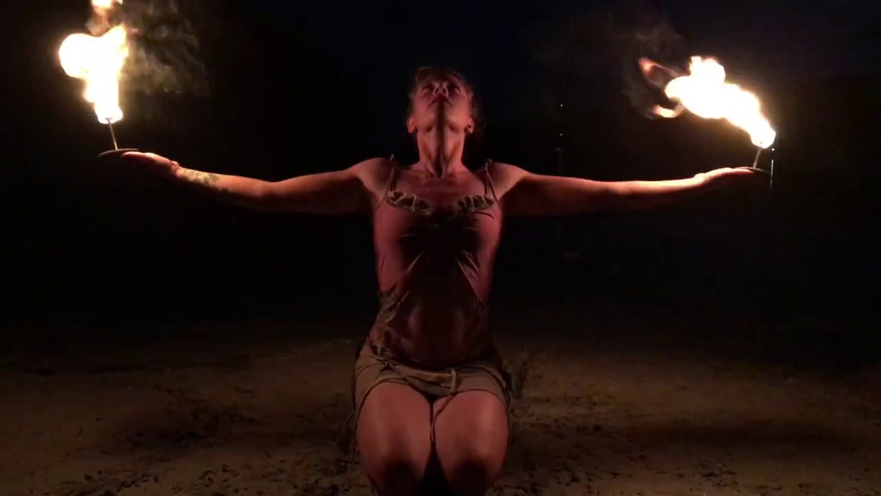 Flow dance 🔥 FIRE PALMS ✦ Valentina