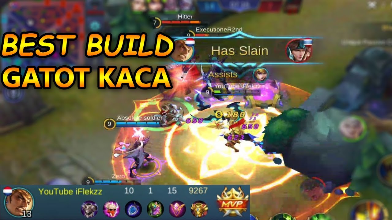 THE BEST BUILD FOR GATOTKACA! MOBILE LEGENDS