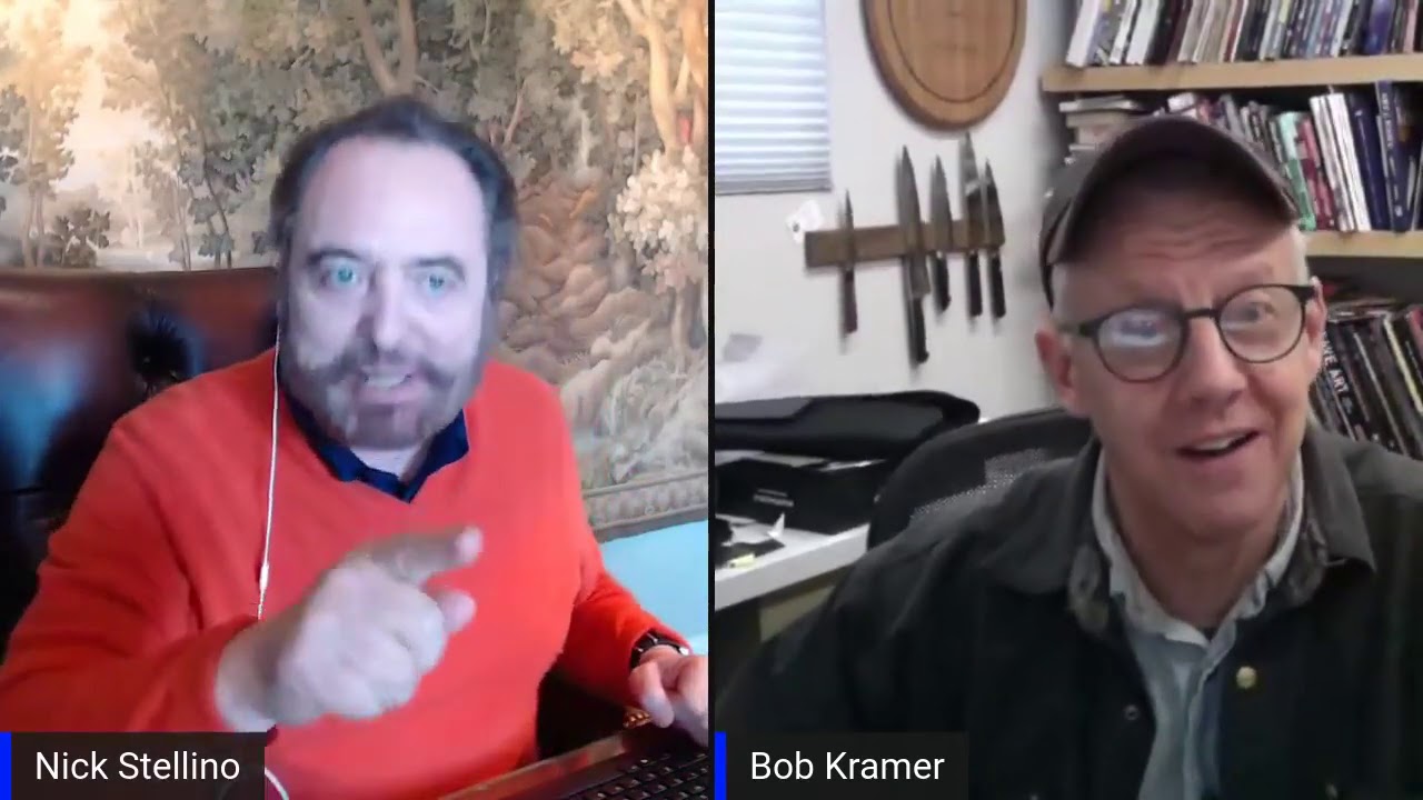 Live  Chat with Bob Kramer and Nick Stellino