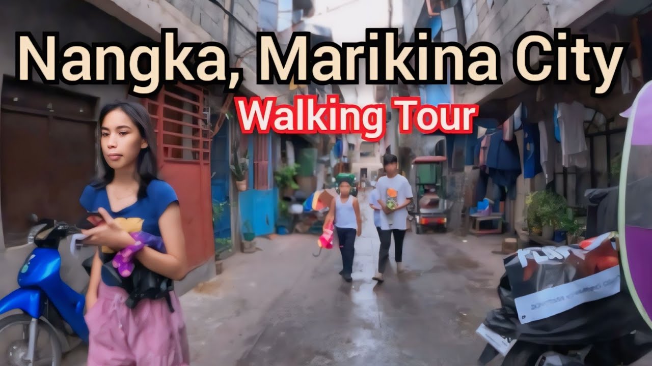 Walking Down the Streets of Barangay Nangka, Marikina City, Philippines -Virtual Tour