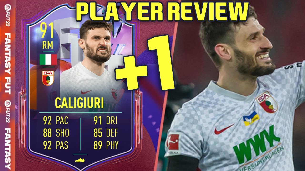 ANOTHER UPGRADE! 🔥 91 FANTASY FUT CALIGIURI PLAYER REVIEW! FIFA 22 ULTIMATE TEAM
