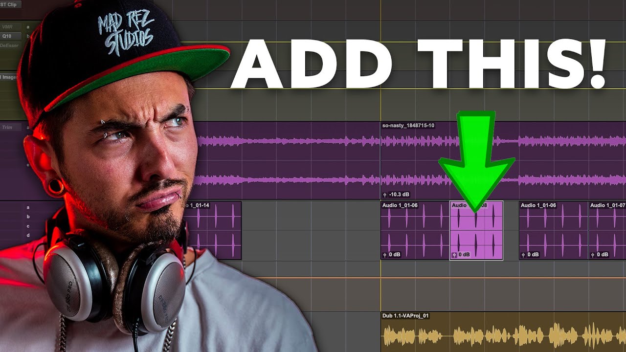 Make your BEATS hit HARD | Mixing 2-Track Beat with Vocals