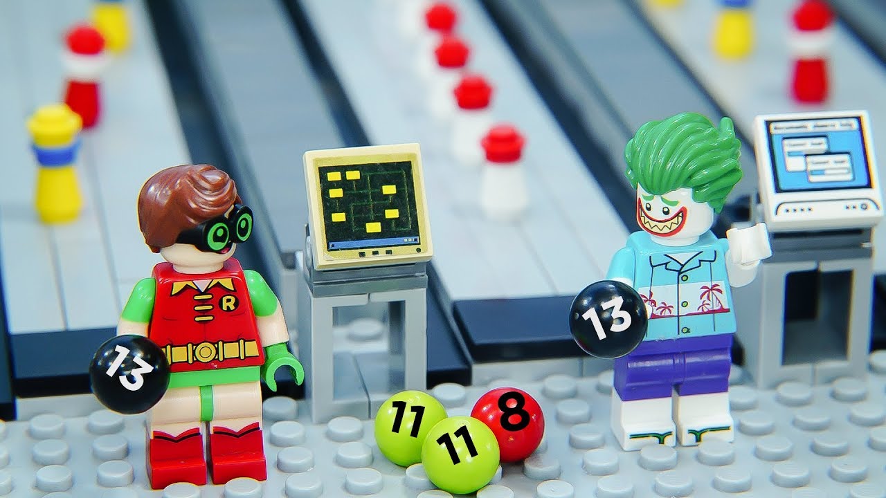 Lego Joker Best Bowling Strike Of All Time