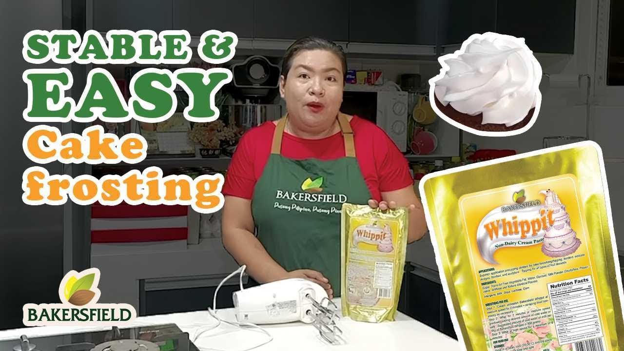STABLE and EASY Cake Frosting | Bakersfield Whippit