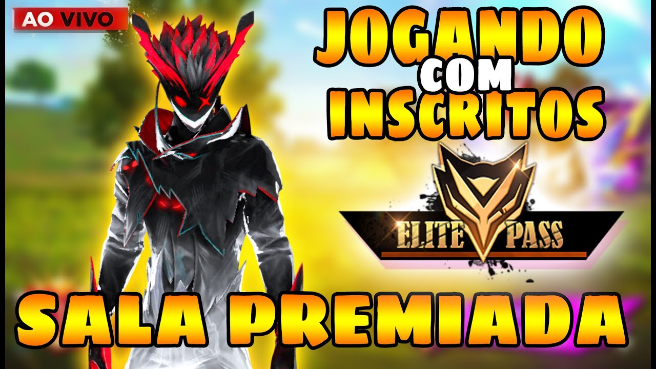 🔥 JOGANDO COM INSCRITOS X1 DOS CRIA 2X2, 4V4 E 6V6 + SALA PREMIADA 🔥 FIRE AO VIVO🔥