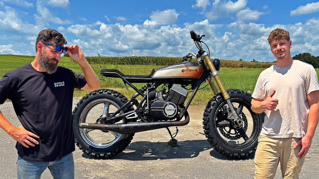 Building a Custom Cafe Racer in 5 days! ft. Bikes and Beards