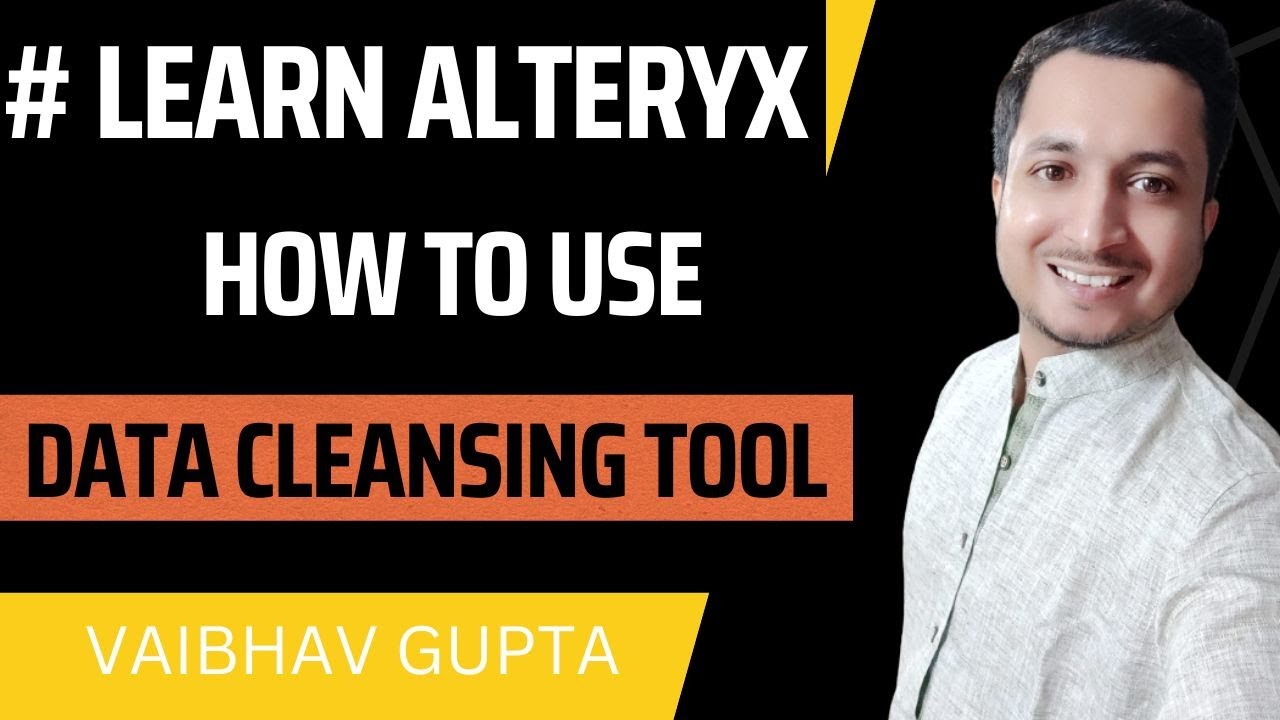 Handling Null values in Alteryx with Data Cleansing Tool | Vaibhav Gupta