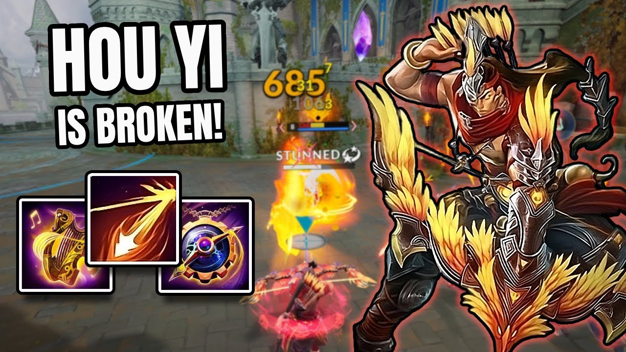 HOU YI is the MOST BROKEN GOD on release in SMITE 2 Joust