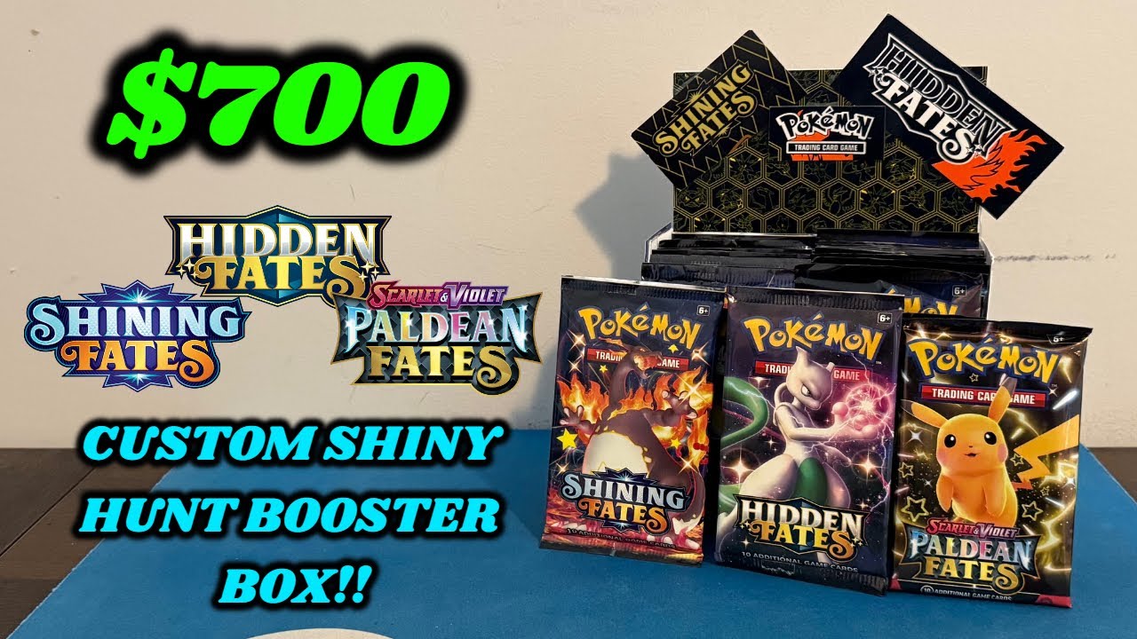 I opened a CUSTOM $700 36-PACK SHINY CHARIZARD HUNT Pokemon Booster Box!!