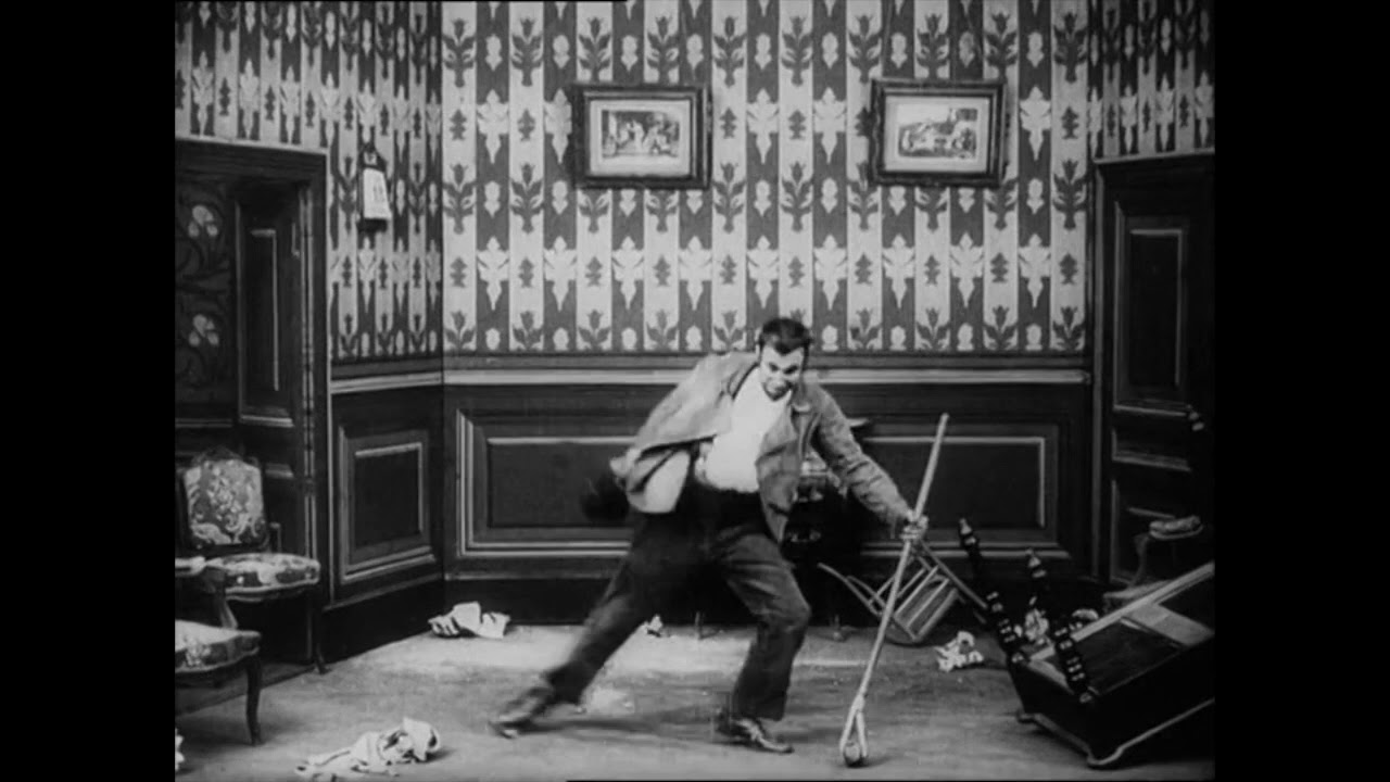 Le Frotteur (1907) The Cleaning Man (Gaumont)