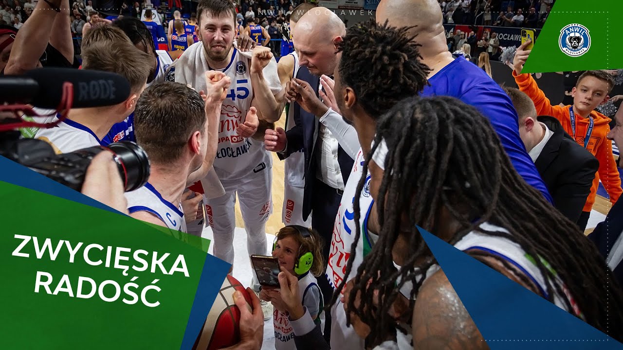 Zwycięska radość! | ANWIL - ArgedBM Stal 107:88