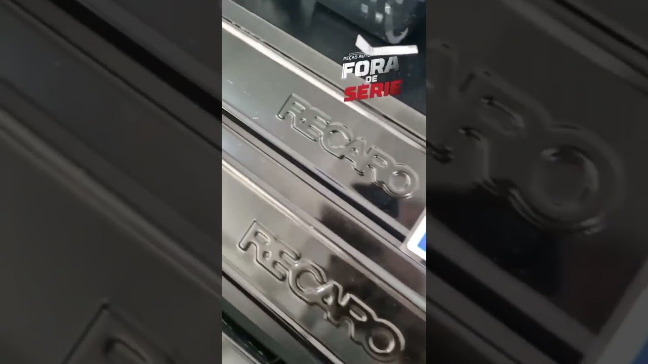ITEM ESSENCIAL PARA SEU BANCO RECARO - PLACAS LATERAIS!