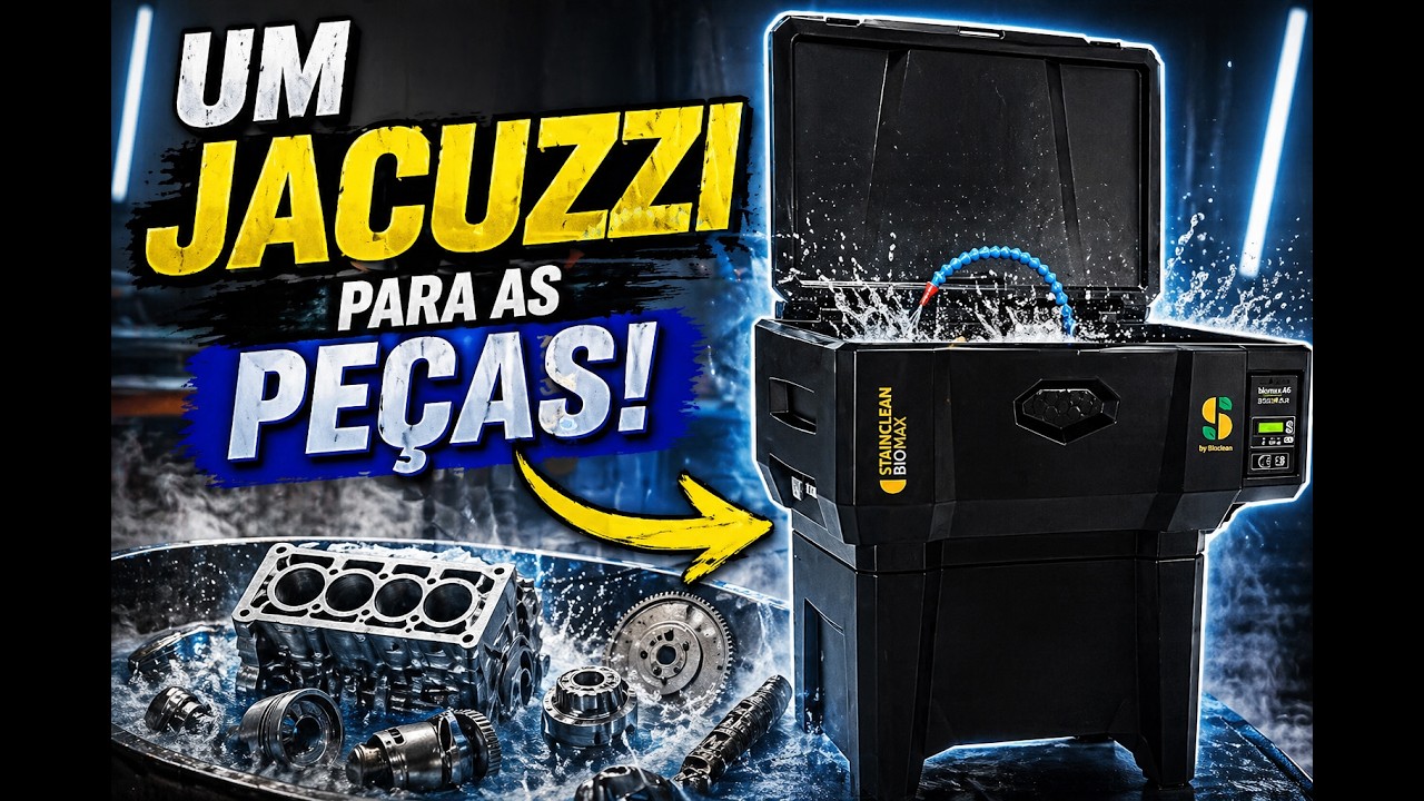 Um JACUZI para as peças?!