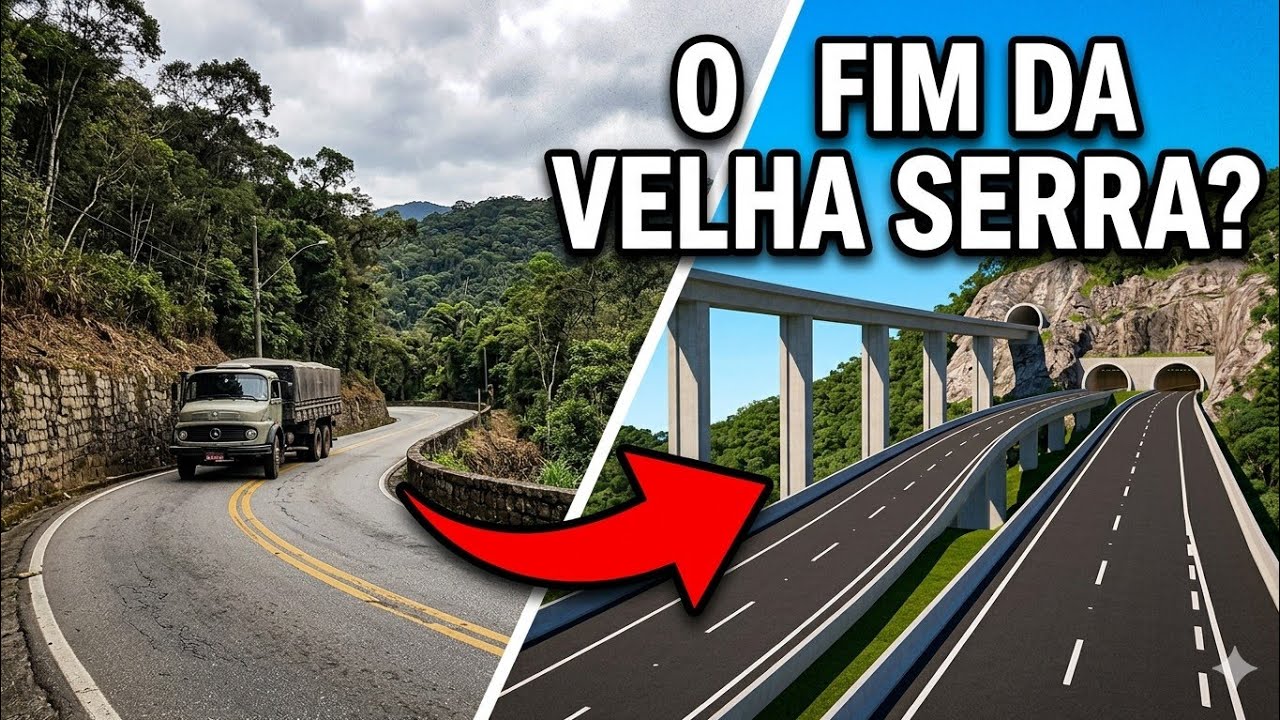 Gravei a descida da Serra das Araras antes dela mudar para sempre.