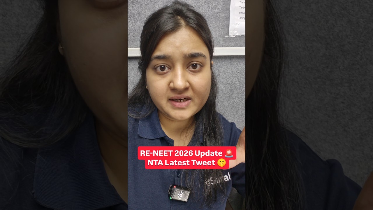 NEET 2026 : NTA latest Update on Re-NEET Paper Leak 😱 #shorts #neet2026  #nta #reneet #esaral