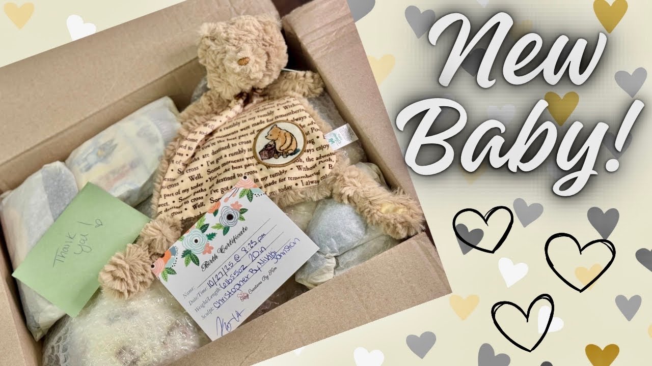 Открываем милейшую коробку с куклой Reborn Baby!