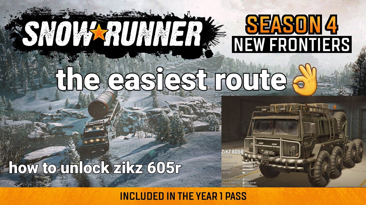 ZIKZ 605## Mejor ruta y camion para desbloquear el zikz 605r sin abrir puentes