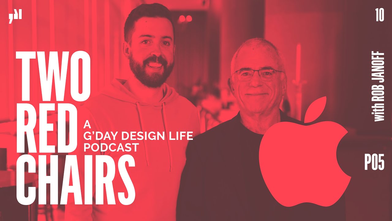 The man who designed the Apple logo - EP5: Two Red Chairs podcast with Rob Janoff