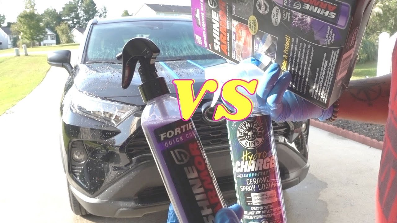 Shine Armor vs Hydro Charge Competencia de Ceramicos || Cual es Mejor?