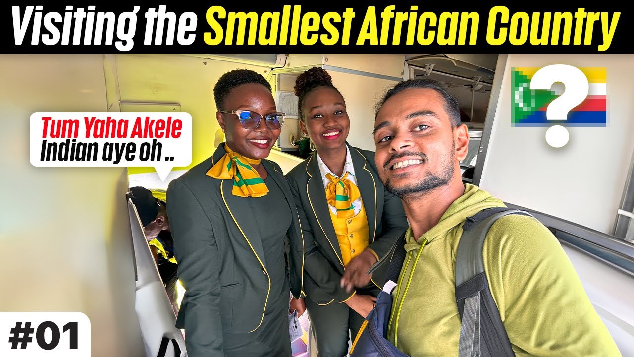 Going from India to Africa 🇮🇳 🇰🇲