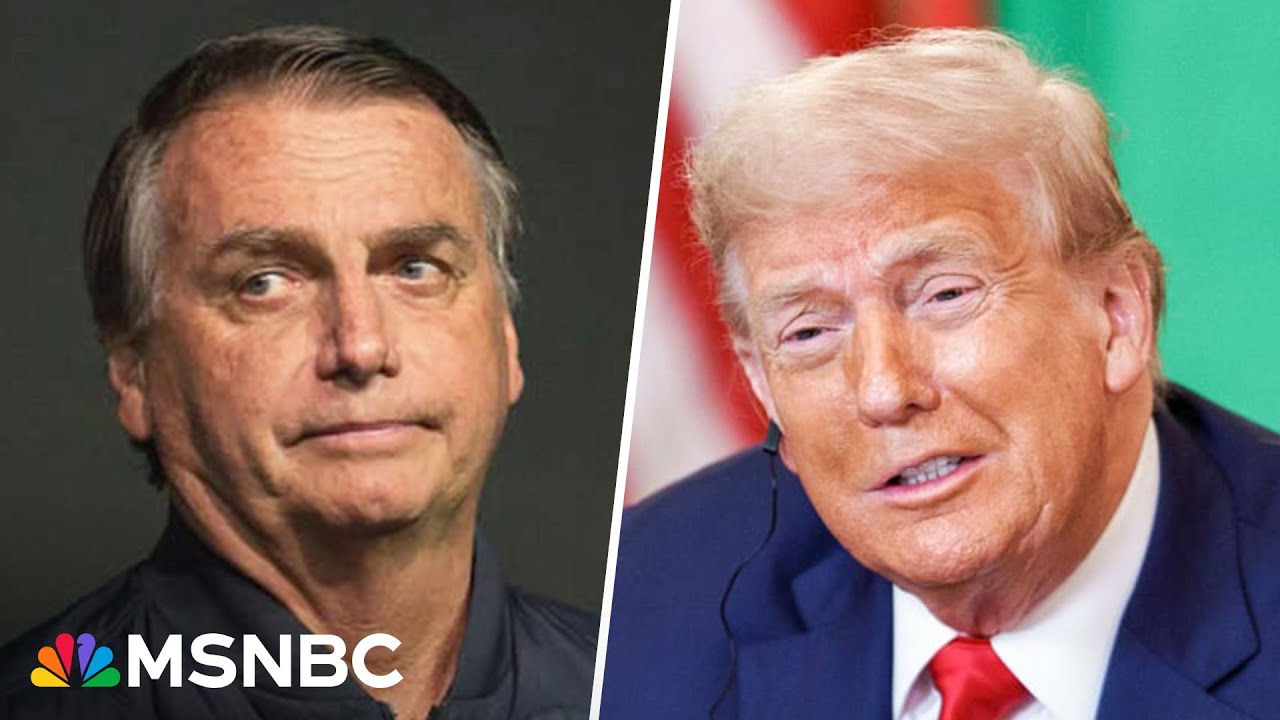 'The hammer he has': Trump uses tariff threat on Brazil to help his buddy