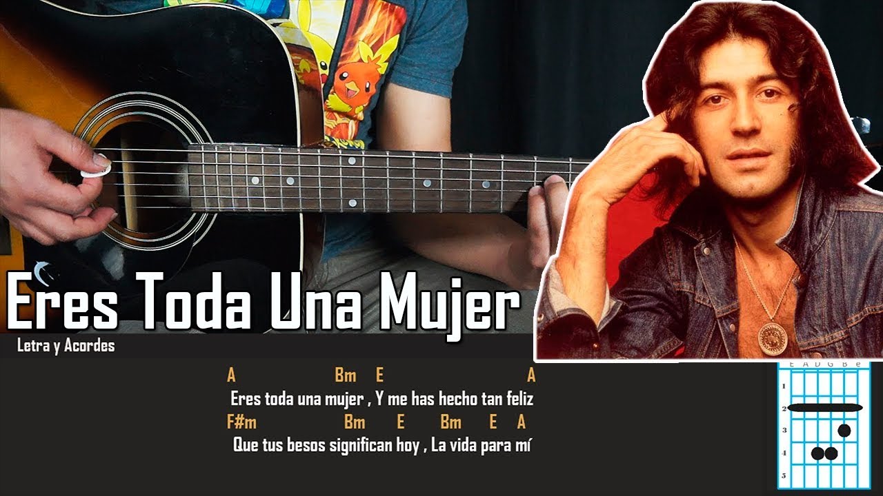 Como Tocar Eres toda una Mujer -  Albert Hammond - Tutorial