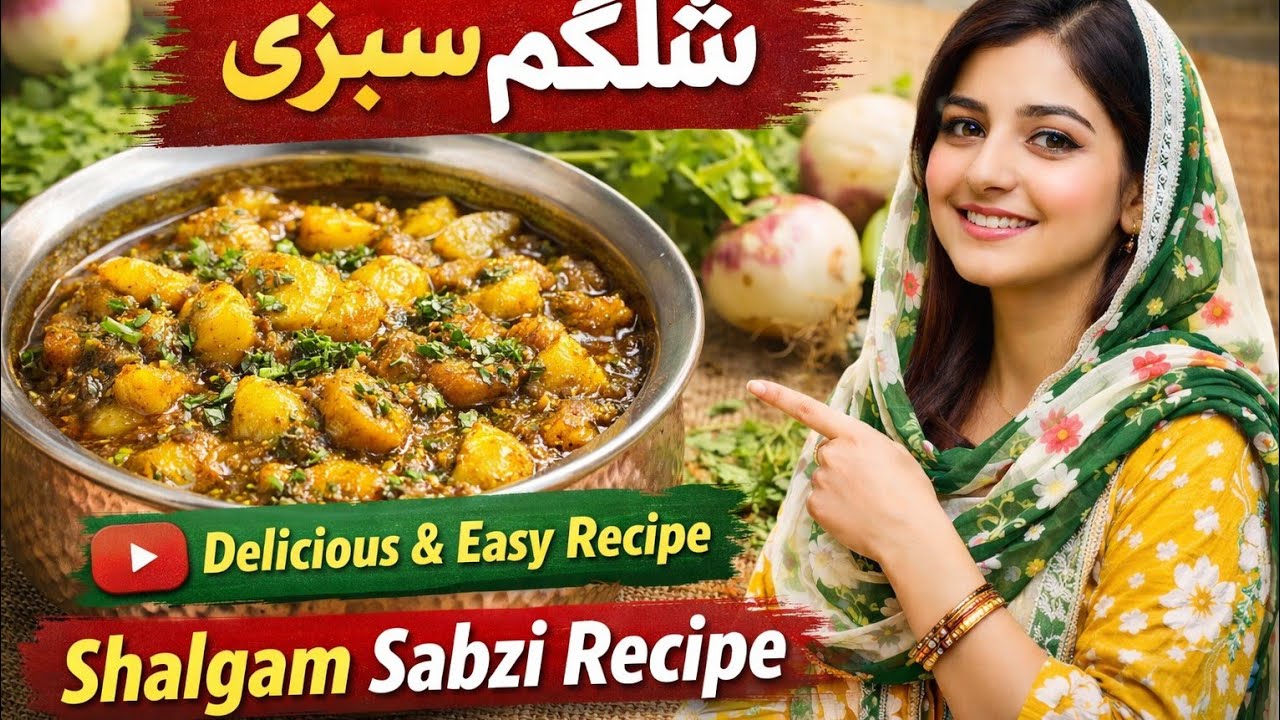 Shalgam Recipe by Sitara ki Story // Shalgam Sabji Recipe 