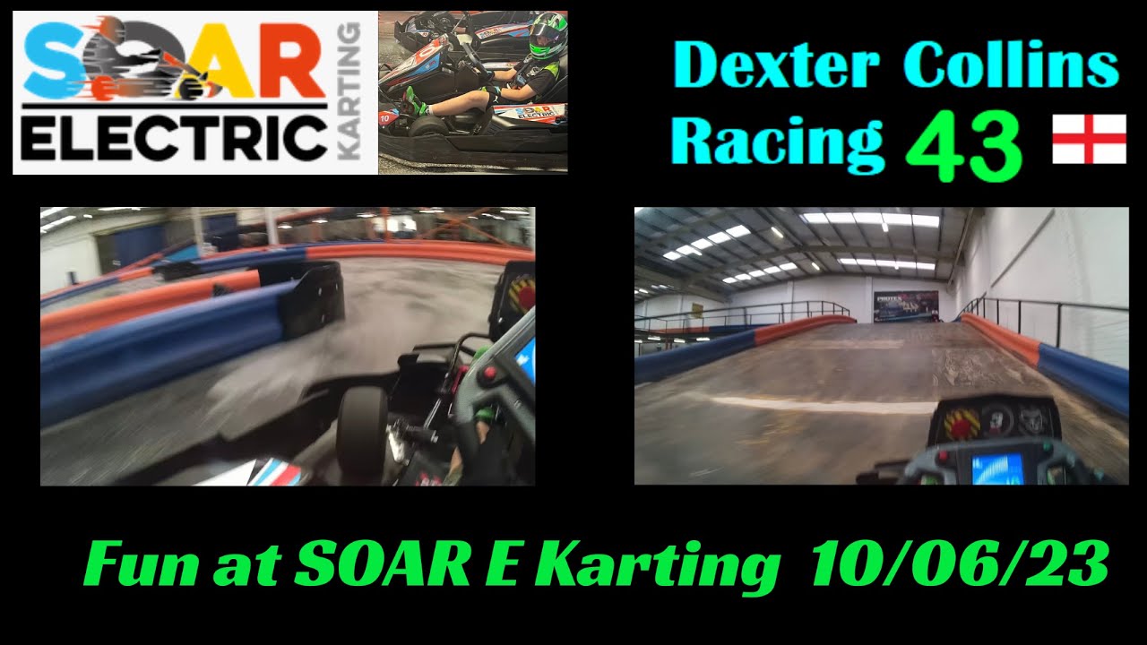 Overtakes at SOAR Electric Karting Gillingham Kent