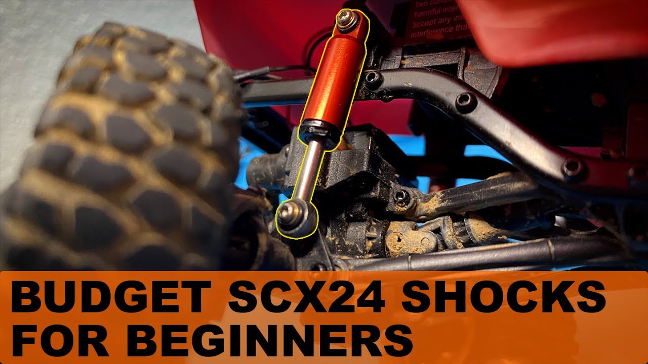 Budget SCX24 Shocks For Beginners | Axial SCX24 Deadbolt EP.5