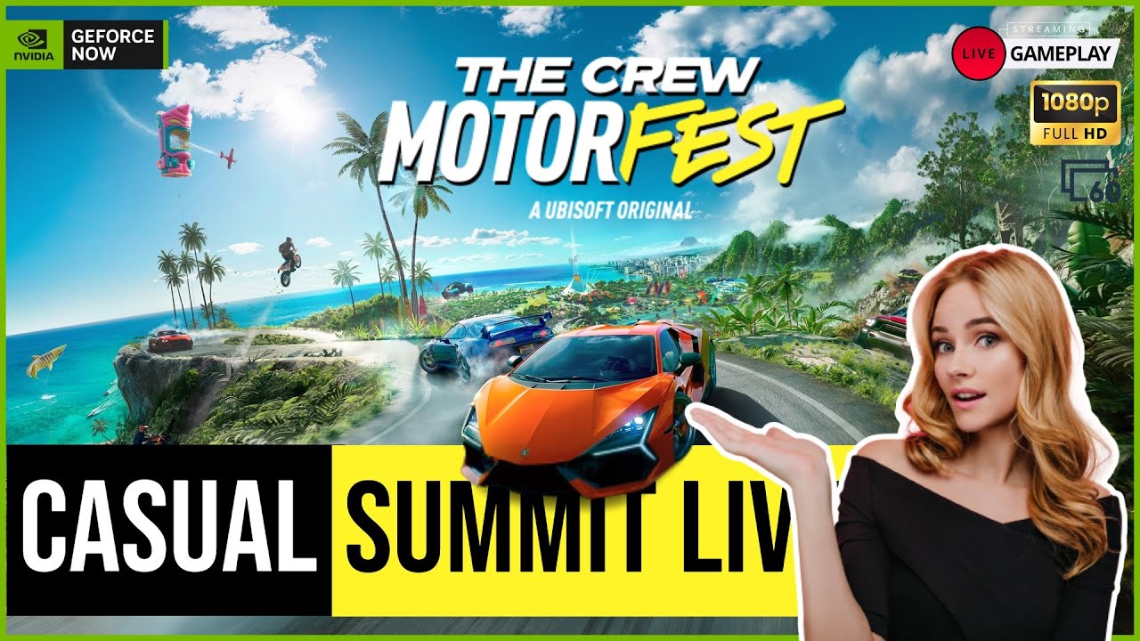 The Crew Motorfest Casual SUMMIT auf GEFORCE NOW [1080p 60FPS]
