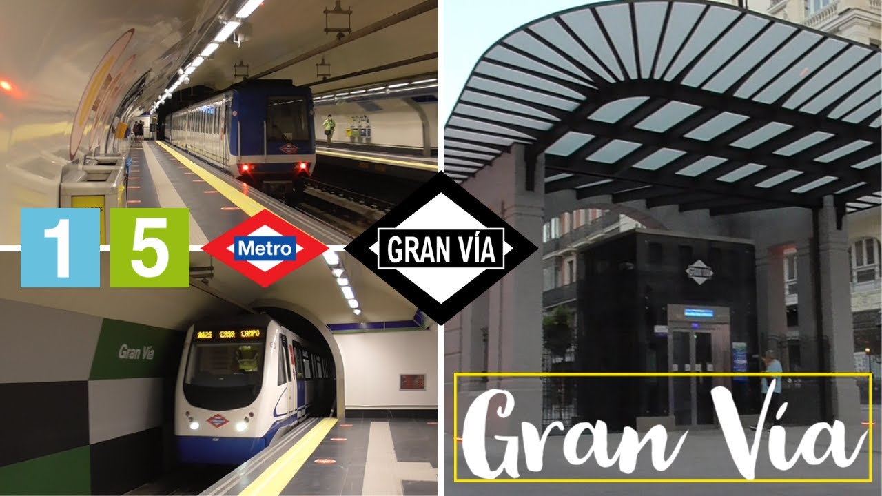 [REAPERTURA] Circulaciones por Gran Vía L1, L5: Metro de Madrid (Serie 2000A, 2000B, 3000)