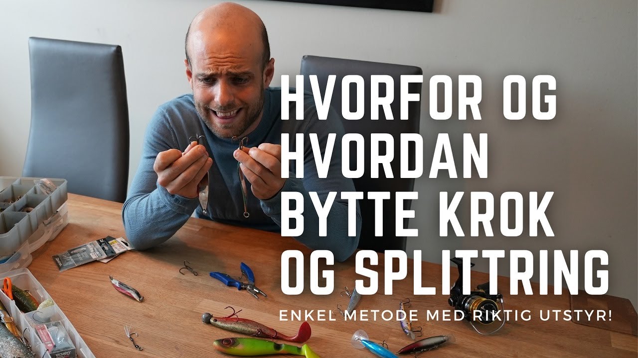 Bytte kroker og splittring på dine sluker, wobblere, og sluker