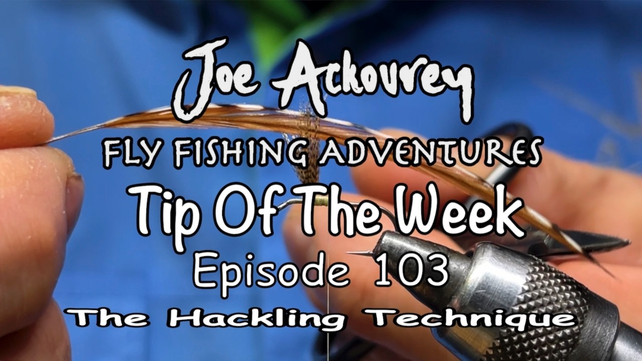 Эпизод 103, Техника Джо по взлому лески. Уроки по вязанию мушек от Джо Акури.