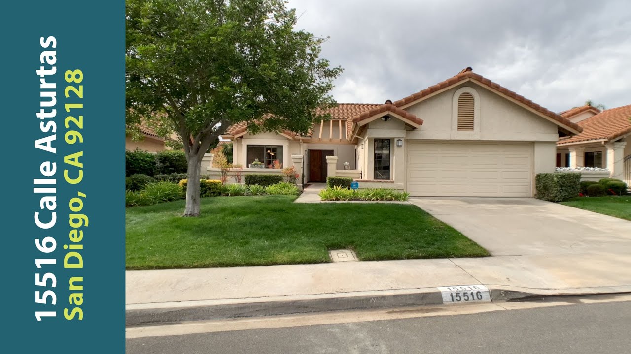 15516 Calle Asturtas, San Diego 92128 - Home for Sale San Diego