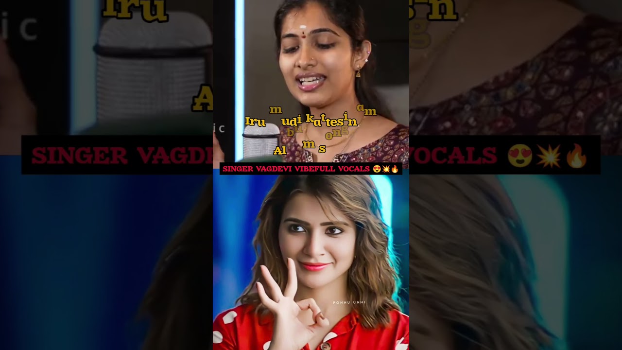 SINGER VAGDEVI VIBEFULL VOCALS 😍💥🥵 TOLLYWOOD SONGS | SINGER VAGDEVI #shorts #shortsfeed