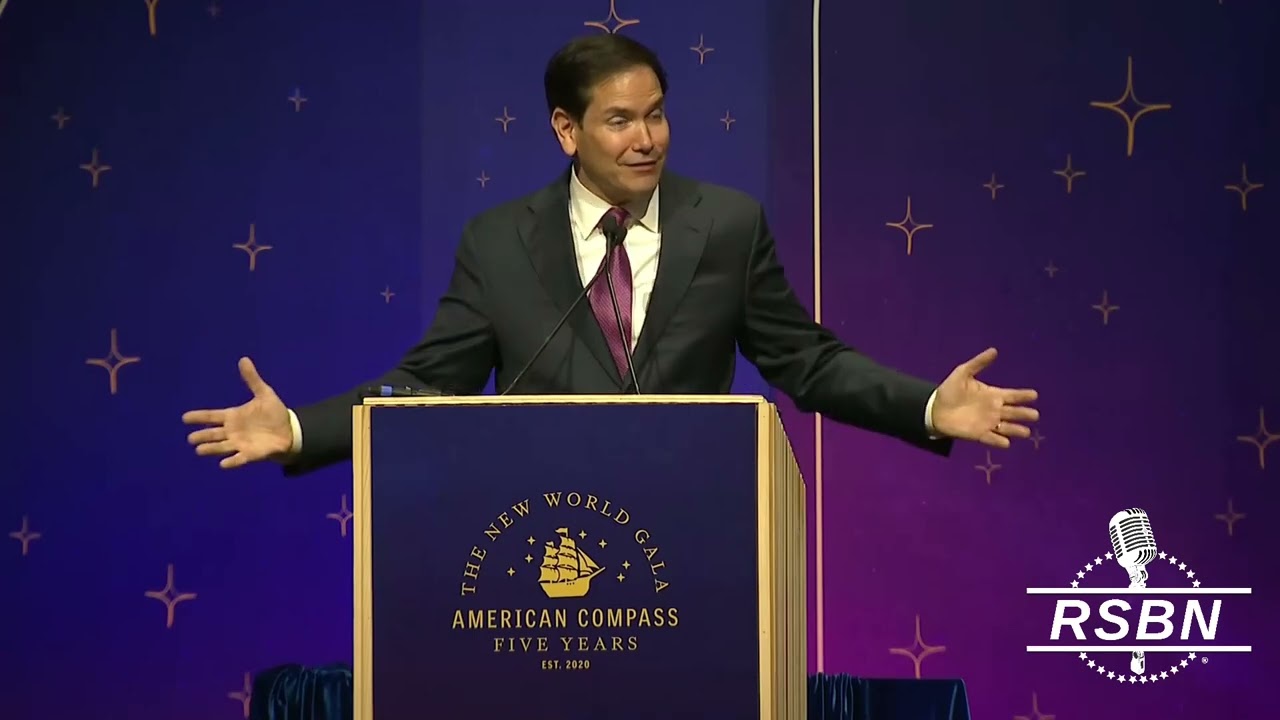 WATCH: Vice President JD Vance and Sec Marco Rubio give Remarks at American Compass Gala. - 6/3/25
